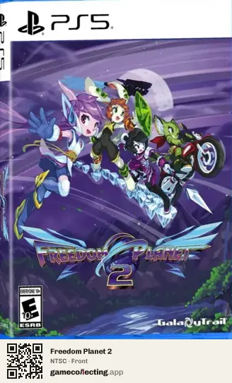 Freedom Planet 2 PlayStation 5, NTSC box front