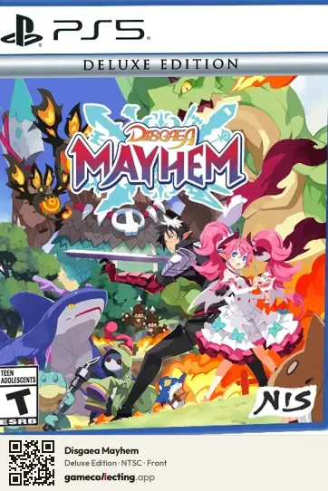 Disgaea Mayhem PlayStation 5, NTSC box front