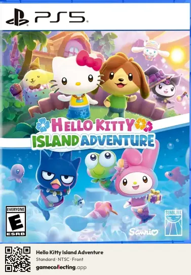 Hello Kitty Island Adventure PlayStation 5, NTSC box front