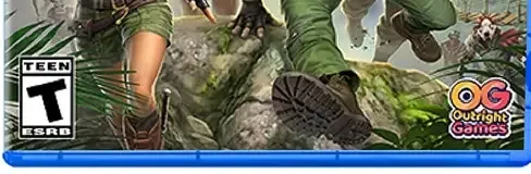 Jumanji: The Video Game, the ESRB box on its front