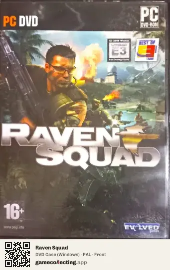Raven Squad Computer, PAL box front