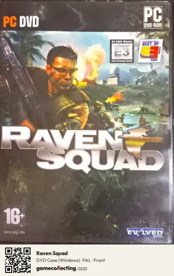 Raven Squad Computer, PAL box front