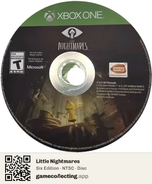 Little Nightmares Xbox One, NTSC disc