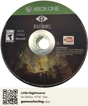 Little Nightmares Xbox One, NTSC disc