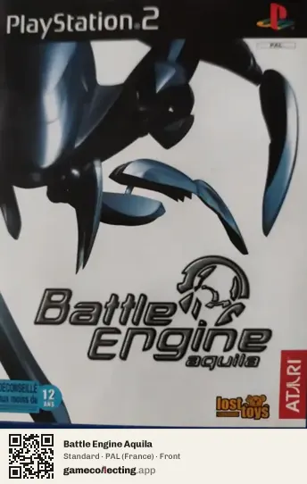 Battle Engine Aquila PlayStation 2, France box front
