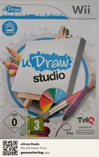 uDraw Studio Nintendo Wii, Germany box front