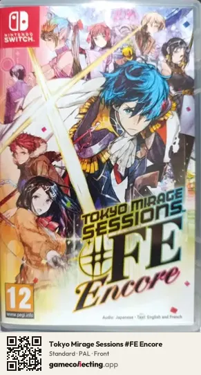Tokyo Mirage Sessions #FE Encore Nintendo Switch, PAL box front