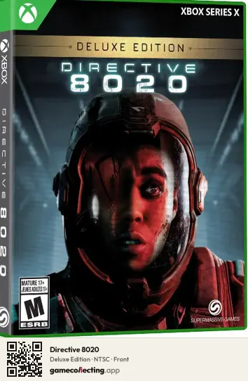 Directive 8020 Xbox Series X, NTSC box front