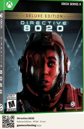 Directive 8020 Xbox Series X, NTSC box front