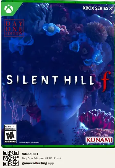 Silent Hill f Xbox Series X, NTSC box front