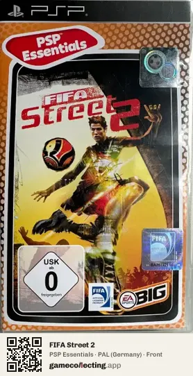 FIFA Street 2 PlayStation Portable, Germany box front