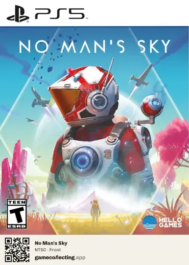 No Man's Sky PlayStation 5, NTSC box front