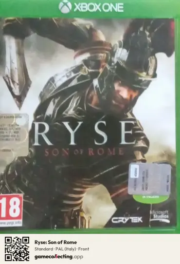 Ryse: Son of Rome Xbox One, Italy box front