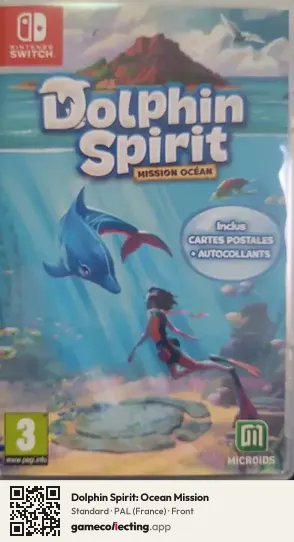 Dolphin Spirit: Ocean Mission Nintendo Switch, France box front