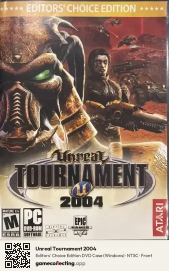 Unreal Tournament 2004 Computer, NTSC box front
