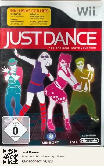 Just Dance Nintendo Wii, Germany box front
