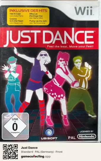 Just Dance Nintendo Wii, Germany box front