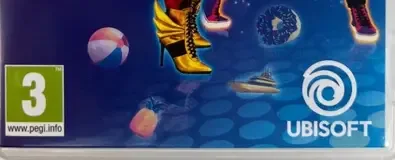 Just Dance 2020, the PEGI square on its front