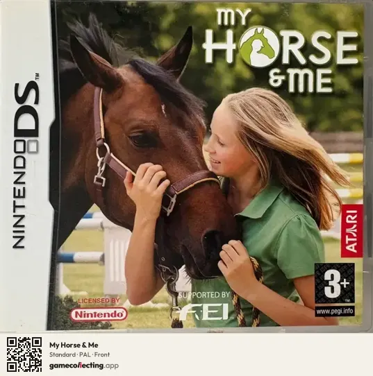 My Horse & Me Nintendo DS, PAL box front