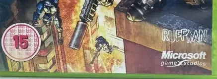 Crackdown 2, the BBFC circle on its front