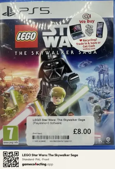 LEGO Star Wars: The Skywalker Saga PlayStation 5, PAL box front