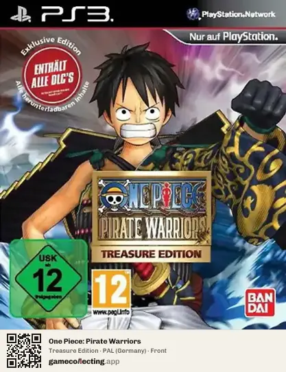 One Piece: Pirate Warriors PlayStation 3, Germany box front