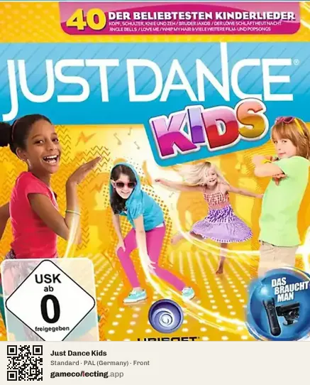 Just Dance Kids PlayStation 3, Germany box front