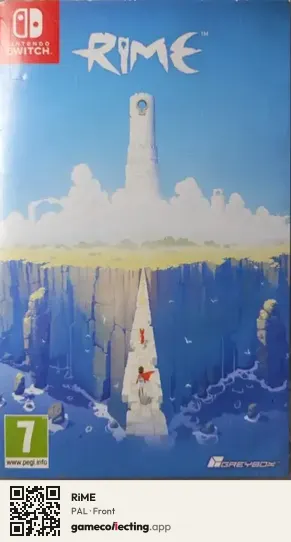 RiME Nintendo Switch, PAL box front