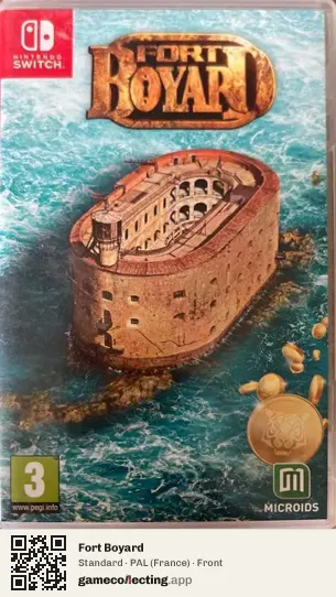 Fort Boyard Nintendo Switch, France box front