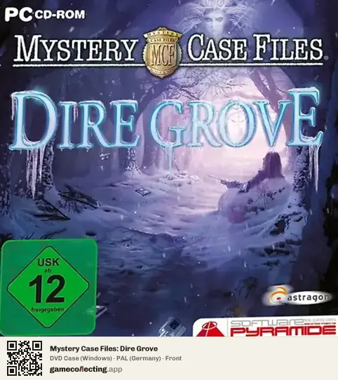 Mystery Case Files: Dire Grove Computer, Germany box front