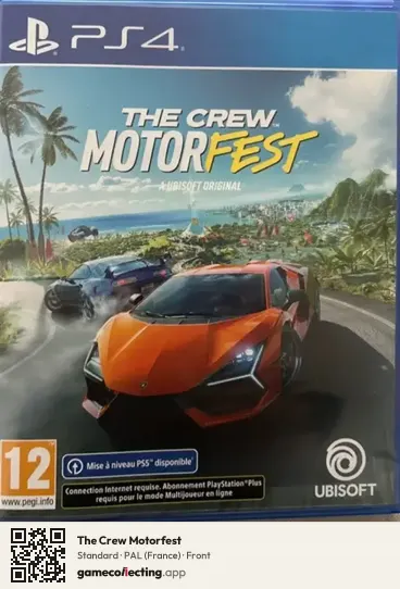 The Crew Motorfest PlayStation 4, France box front