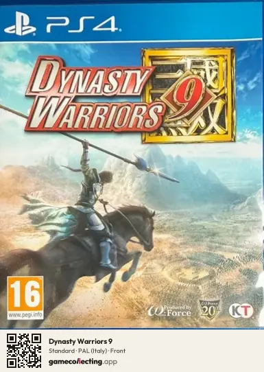 Dynasty Warriors 9 PlayStation 4, Italy box front