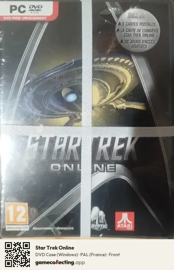 Star Trek Online Computer, France box front