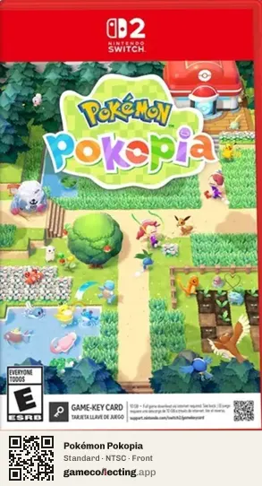 Pokémon Pokopia Nintendo Switch 2, NTSC box front