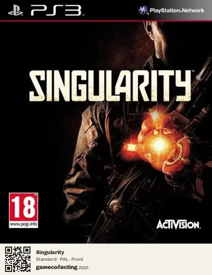 Singularity PlayStation 3, PAL box front