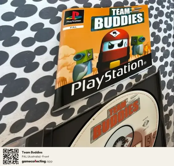 Team Buddies PlayStation, Australia box front