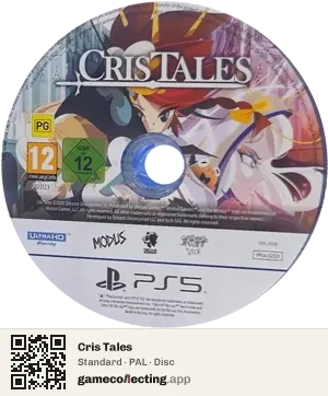 Cris Tales PlayStation 5, PAL disc