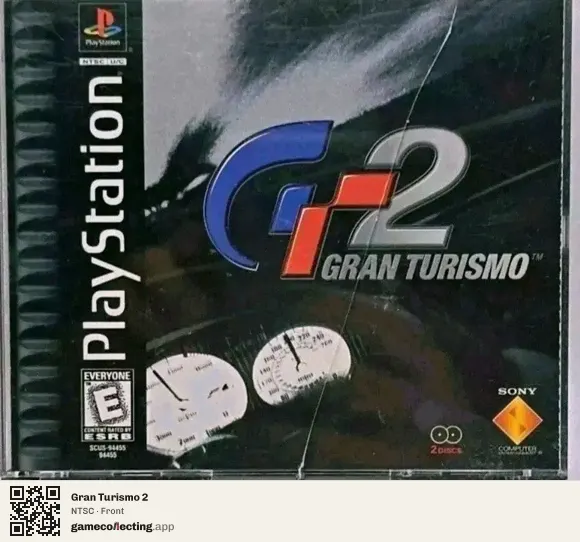 Gran Turismo 2 PlayStation, NTSC box front