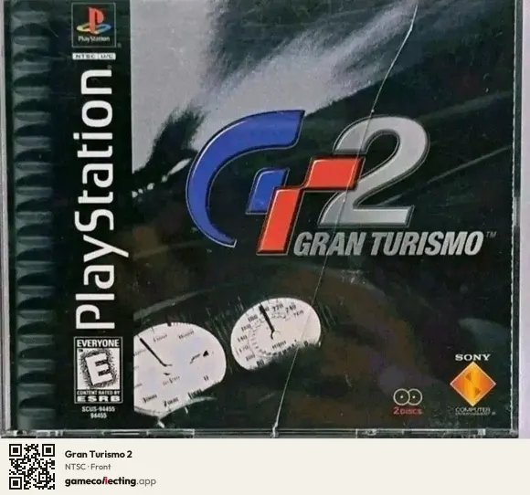 Gran Turismo 2 PlayStation, NTSC box front
