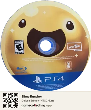 Slime Rancher PlayStation 4, NTSC disc