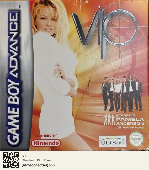 V.I.P. Game Boy Advance, PAL box front