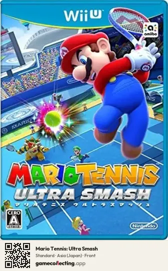 Mario Tennis: Ultra Smash Nintendo Wii U, Asia box front