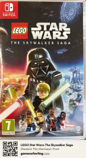 LEGO Star Wars: The Skywalker Saga Nintendo Switch, Germany box front