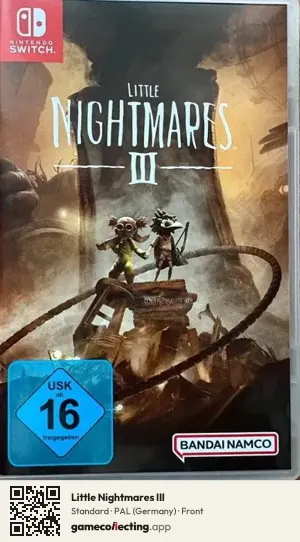 Little Nightmares III Nintendo Switch, Germany box front