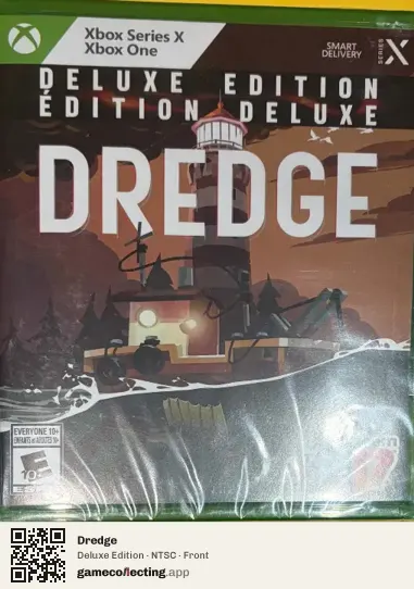 Dredge Xbox Series X, NTSC box front