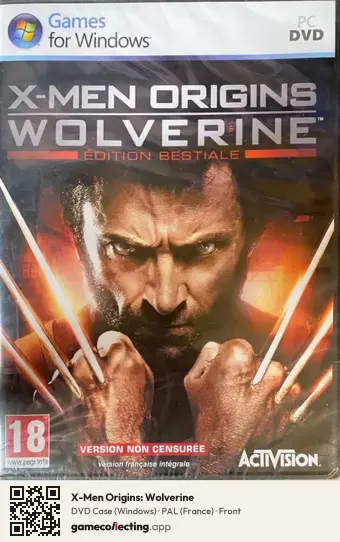 X-Men Origins: Wolverine Computer, France box front