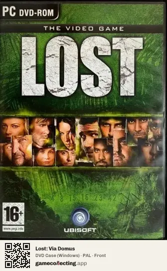 Lost: Via Domus Computer, PAL box front