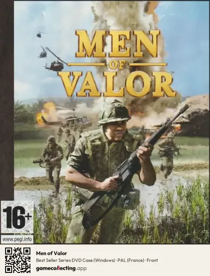 Men of Valor Computer, France box front