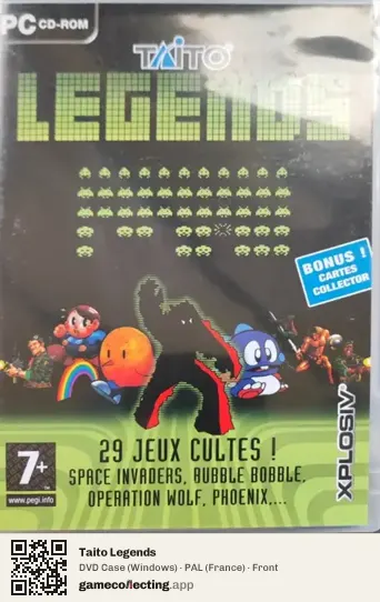 Taito Legends Computer, France box front