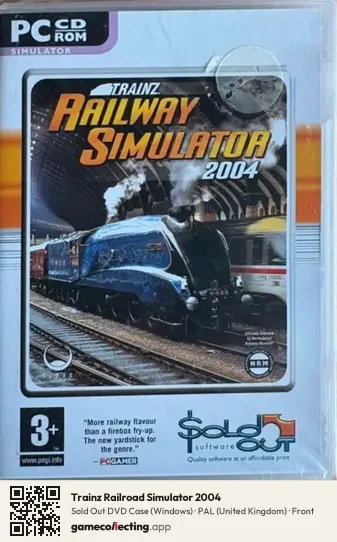 Trainz Railroad Simulator 2004 Computer, United Kingdom box front